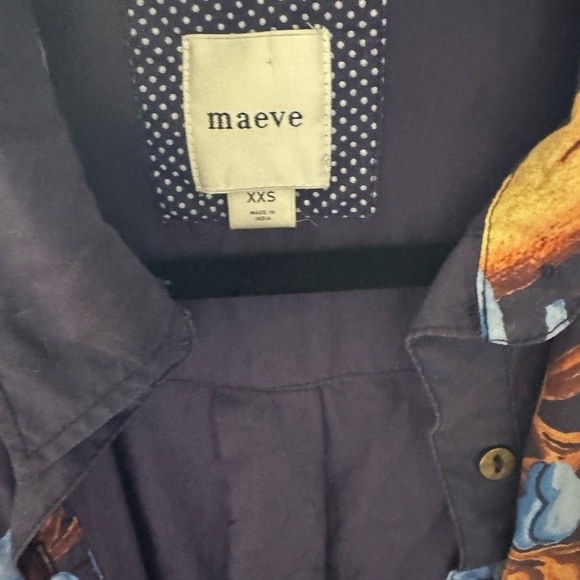 Anthropologie Maeve Button Down Dress size xxs - Picture 5 of 9